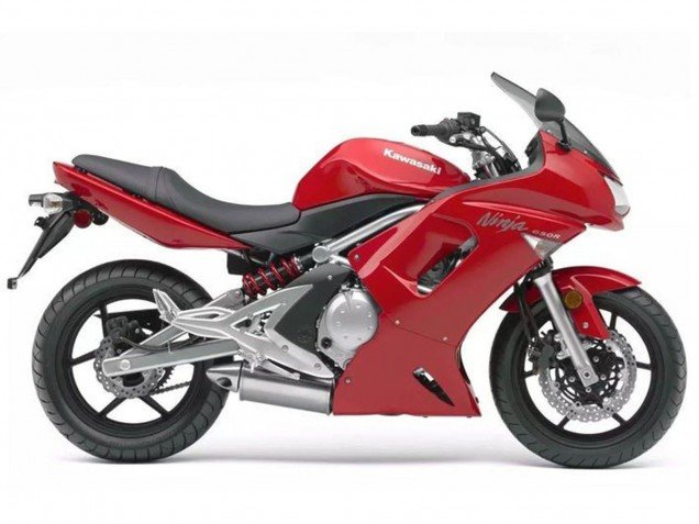 2006-2008 Red Kawasaki Ninja 650 EX650 Motorcycle Fairings