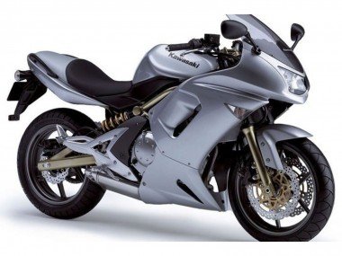 2006-2008 Metalic Silver Kawasaki Ninja 650 EX650 Motorcycle Fairings