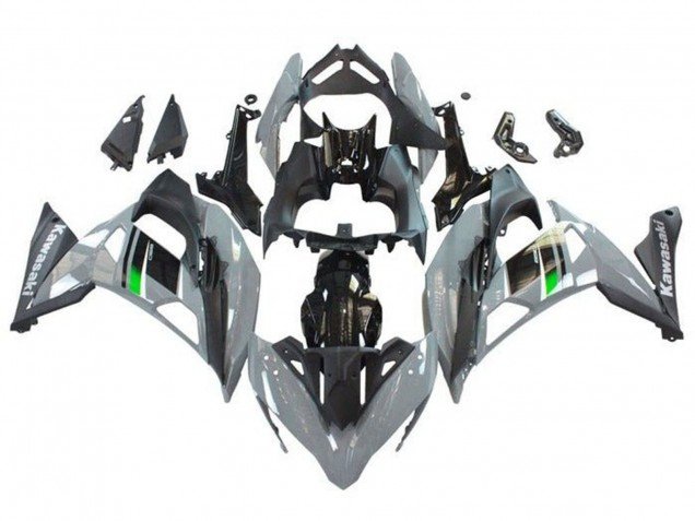 2017-2019 Grey Black Green Kawasaki Ninja 650 EX650 Motorcycle Fairings