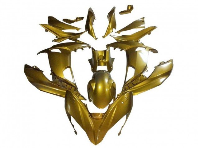 2017-2019 Gold Kawasaki Ninja 650 EX650 Motorcycle Fairings