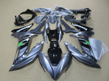 2017-2019 Glossy Grey Green Black White Kawasaki Ninja 650 EX650 Motorcycle Fairings