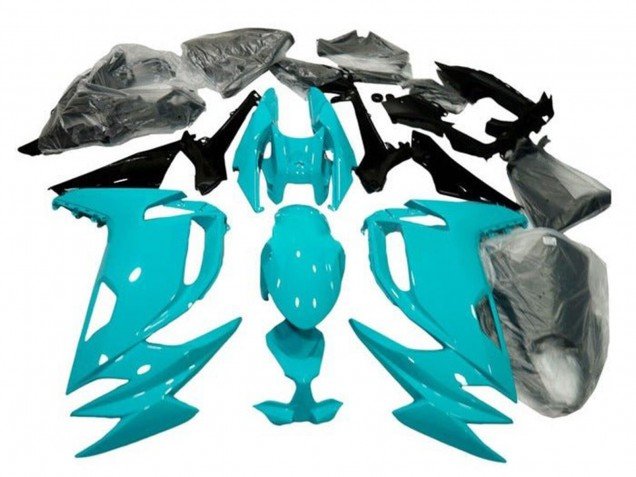 2020-2025 Light Blue Black Kawasaki Ninja 650 EX650 Motorcycle Fairings