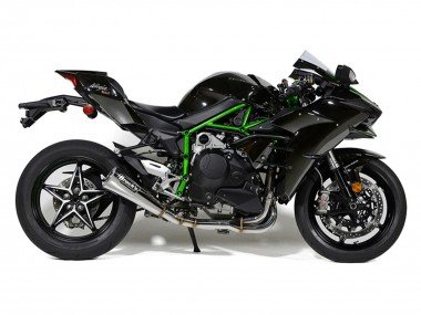 2015-2022 Black Kawasaki Ninja H2 Motorcycle Fairings