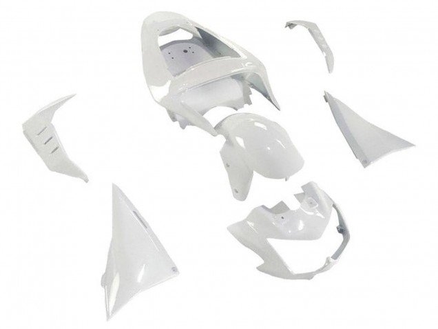 2003-2006 White Kawasaki Z1000 Motorcycle Fairings