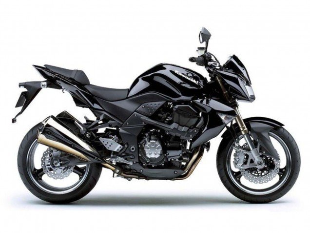 2007-2009 Glossy Black Kawasaki Z1000 Motorcycle Fairings