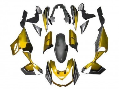 2010-2013 Gold Kawasaki Z1000 Motorcycle Fairings