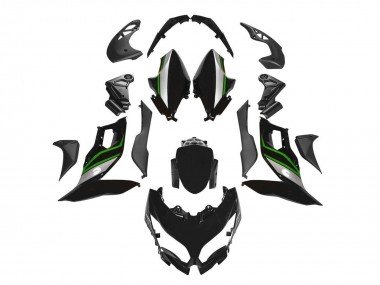 2015-2021 Black Green Silver Kawasaki Versys 650 Motorcycle Fairings