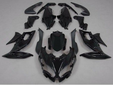 2015-2021 Glossy Black Kawasaki Versys 650 Motorcycle Fairings