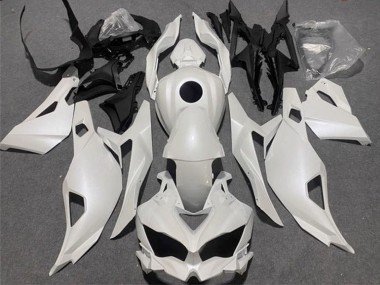 2019-2025 Pearl White Kawasaki ZX25R ZX-25R Motorcycle Fairings