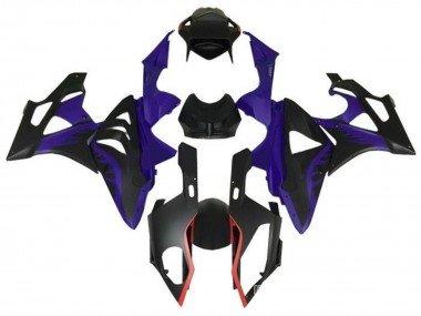 2009-2014 Purple Red Matte Black BMW S1000RR Motorcycle Fairings