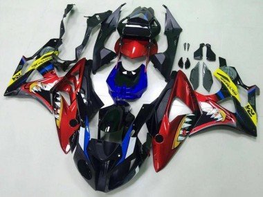 2009-2014 Red Blue Yellow Black Shark BMW S1000RR Motorcycle Fairings
