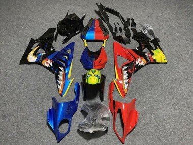 2009-2014 Blue Red Yellow Black Shark BMW S1000RR Motorcycle Fairings