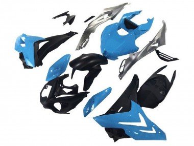 2015-2016 Silver Blue Matte Black BMW S1000RR Motorcycle Fairings