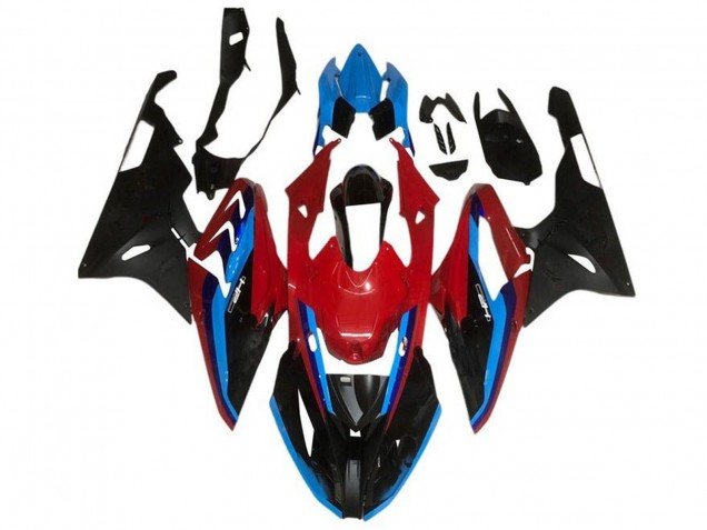 2015-2016 Red Blue Black Stripe BMW S1000RR Motorcycle Fairings