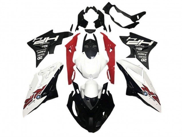 2015-2016 White Red Black HP RR BMW S1000RR Motorcycle Fairings