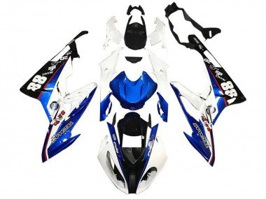 2017-2018 White Blue Black BMW S1000RR Motorcycle Fairings