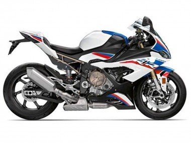 2019-2022 White Blue Red Stripe BMW S1000RR Motorcycle Fairings