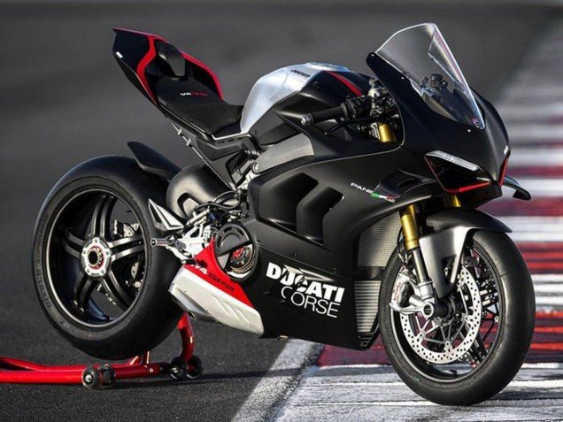 2022-2024 Matte Black Silver Red Ducati Panigale V4 V4S Motorcycle Fairings
