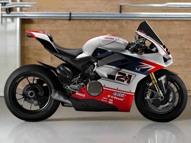 2018-2019 Silver Red Black Ducati Panigale V4 V4S Motorcycle Fairings