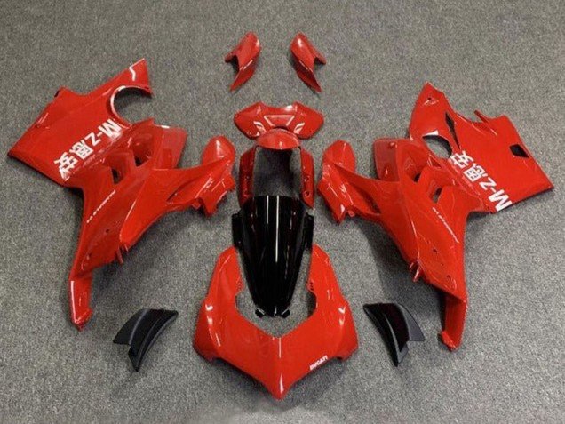 2020-2021 Red Ducati Panigale V4 V4S Motorcycle Fairings