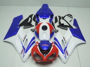 2004-2005 White Red Blue HRC Honda CBR1000RR Motorcycle Fairings