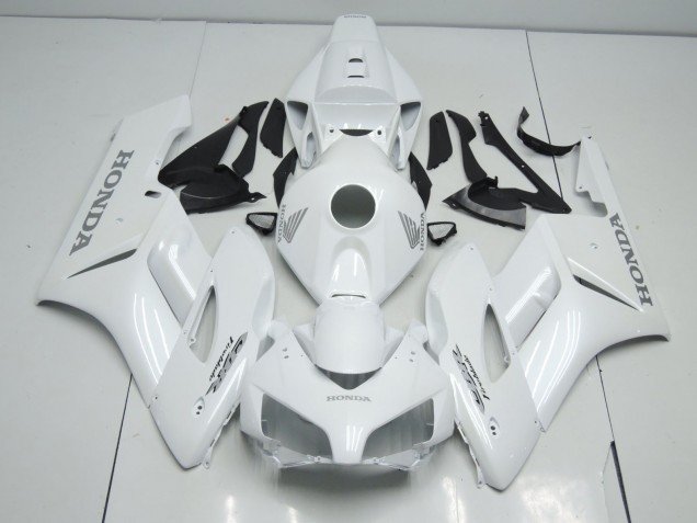 2004-2005 White Honda CBR1000RR Motorcycle Fairings