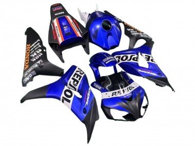 2006-2007 Blue White Red Matte Black Repsol Honda CBR1000RR Motorcycle Fairings