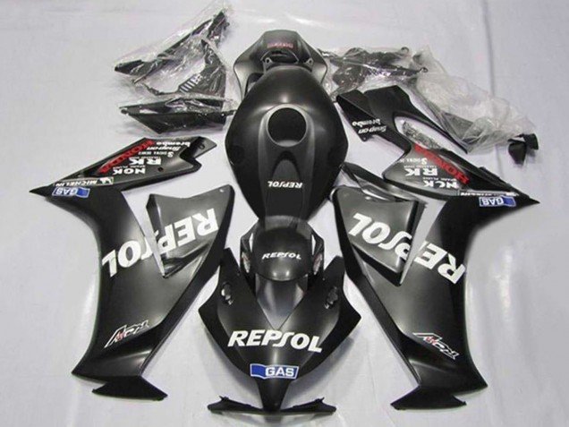 2012-2016 Matte Black White Repsol Honda CBR1000RR Motorcycle Fairings