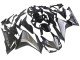 2019-2021 Silver Matte Black Honda CBR500R Motorcycle Fairings