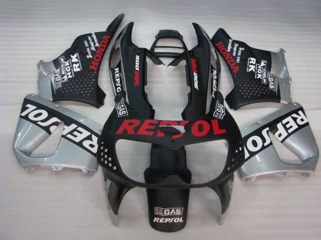 1994-1995 Silver Matte Black White Red Repsol Honda CBR900RR 893 Motorcycle Fairings