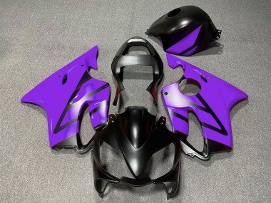 2001-2003 Purple Matte Black Honda CBR600 F4i Motorcycle Fairings