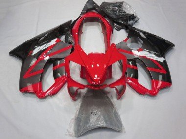 2004-2007 Red Grey Glossy Black Honda CBR600 F4i Motorcycle Fairings