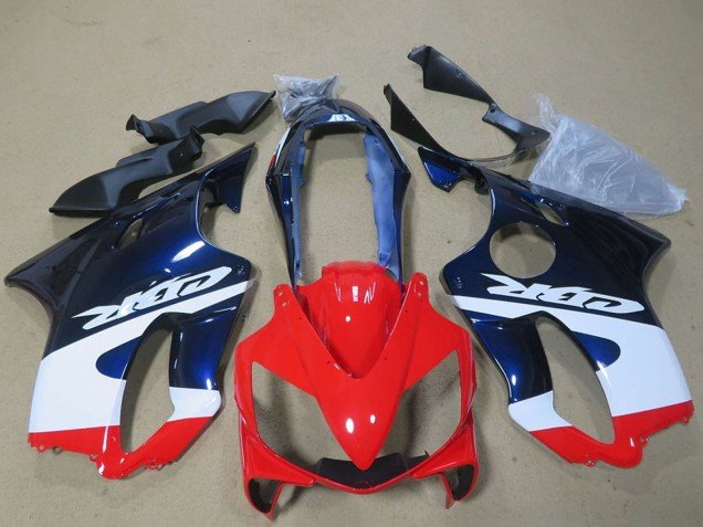 2004-2007 Red White Blue Honda CBR600 F4i Motorcycle Fairings