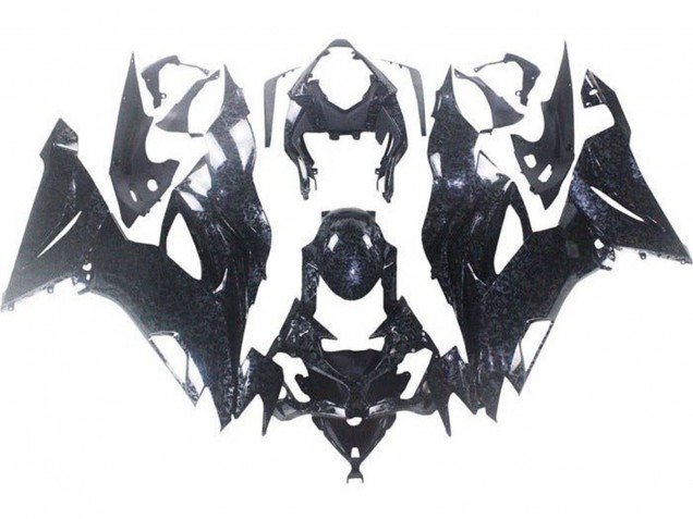 2019-2022 Faux Chopped Carbon Fiber Kawasaki ZX6R Motorcycle Fairings