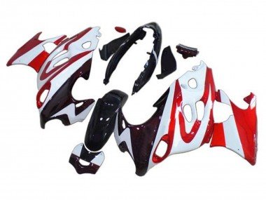 2004-2006 Glossy Black White Red Suzuki GSX600F/GSX750F Motorcycle Fairings