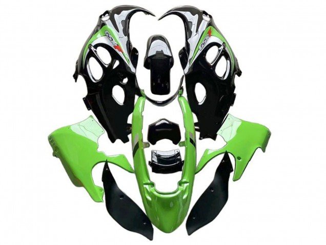 2004-2006 Green Black Suzuki GSX600F/GSX750F Motorcycle Fairings