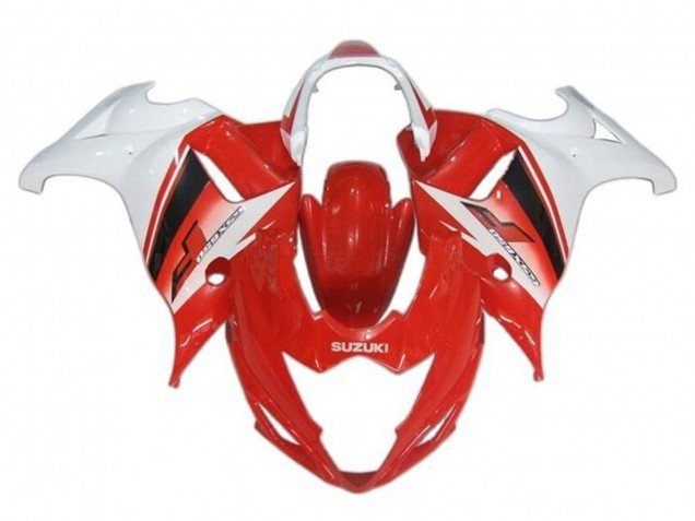 2008-2013 Red White Black Suzuki GSX650F Motorcycle Fairings