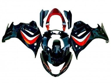 2008-2013 Black Candy Orange Silver Suzuki GSX650F Motorcycle Fairings