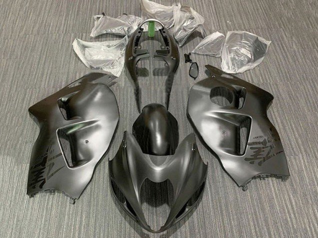 1996-2007 Matte Grey Black Suzuki GSXR 1300 Hayabusa Motorcycle Fairings