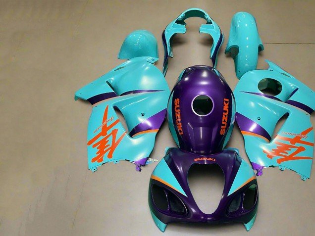 1996-2007 Matte Purple Orange Blue Suzuki GSXR 1300 Hayabusa Motorcycle Fairings