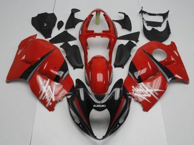 1996-2007 Red Black Grey Suzuki GSXR 1300 Hayabusa Motorcycle Fairings