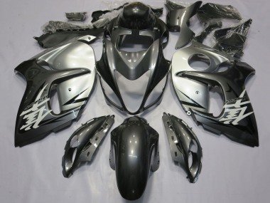 2008-2020 Silver Grey Suzuki GSXR 1300 Hayabusa Motorcycle Fairings