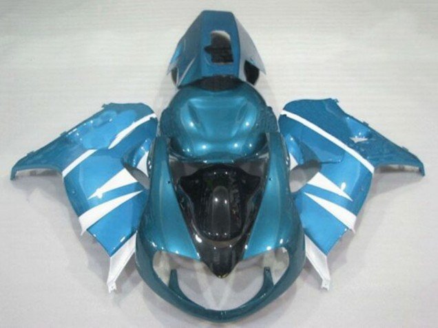 1998-2003 Light Blue White Black Suzuki TL1000R Motorcycle Fairings