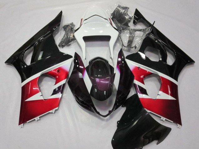 2003-2004 White Red Purple Black Suzuki GSXR 1000 Motorcycle Fairings