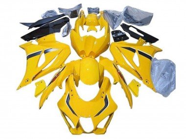 2017-2024 Yellow Suzuki GSXR1000 Motorcycle Fairings