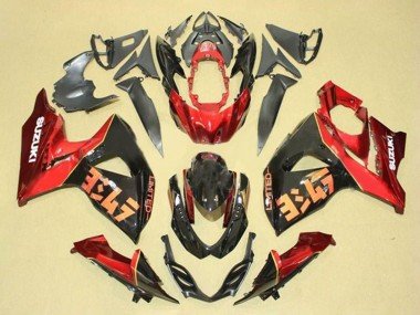 2009-2016 Red Black Suzuki GSXR 1000 Motorcycle Fairing Kits