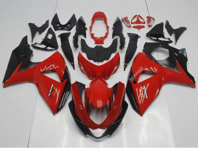2009-2016 Red Black Suzuki GSXR 1000 Motorcycle Fairing