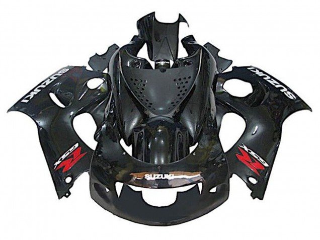1996-2000 Black White Red Suzuki GSXR 600 / GSXR 750 Motorcycle Fairings