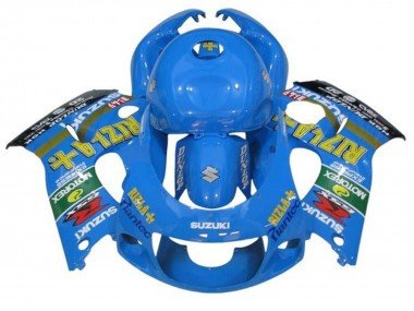 1996-2000 lue Rizla Suzuki GSXR 600 / GSXR 750 Motorcycle Fairings