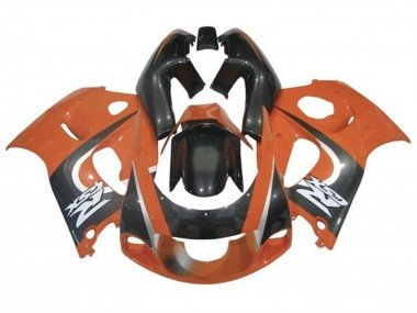 1996-2000 Orange Black Suzuki GSXR 600 / GSXR 750 Motorcycle Fairings